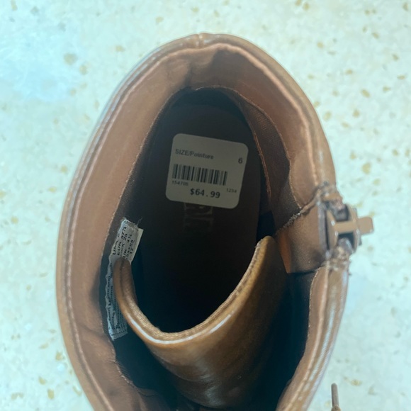 Brown Booties with Laces. - Picture 2 of 3